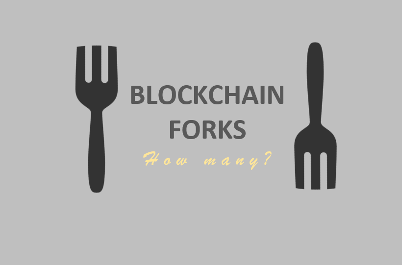How many Blockchain forks are there?