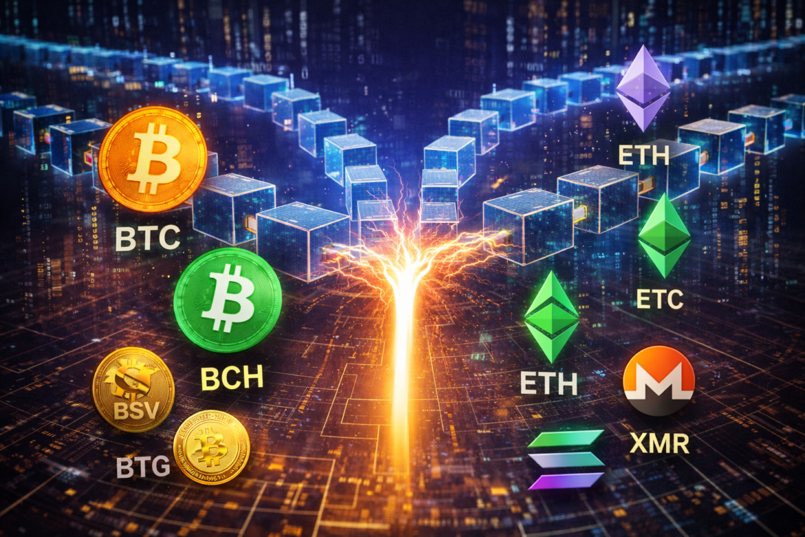 Hard Forks Contribute to the Diversification of the Cryptocurrency Ecosystem